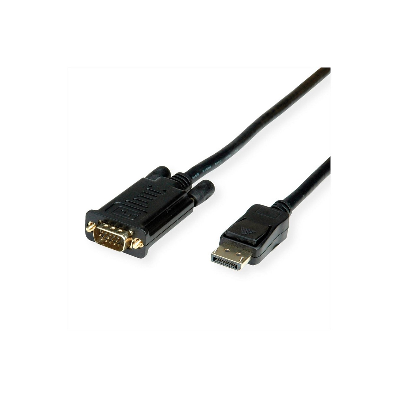 Buy VALUE Kabel DisplayPort-VGA. DP ST - VGA ST. schwarz. 3 m in Cyprus, Nicosia, Limassol, Larnaka, Pafos