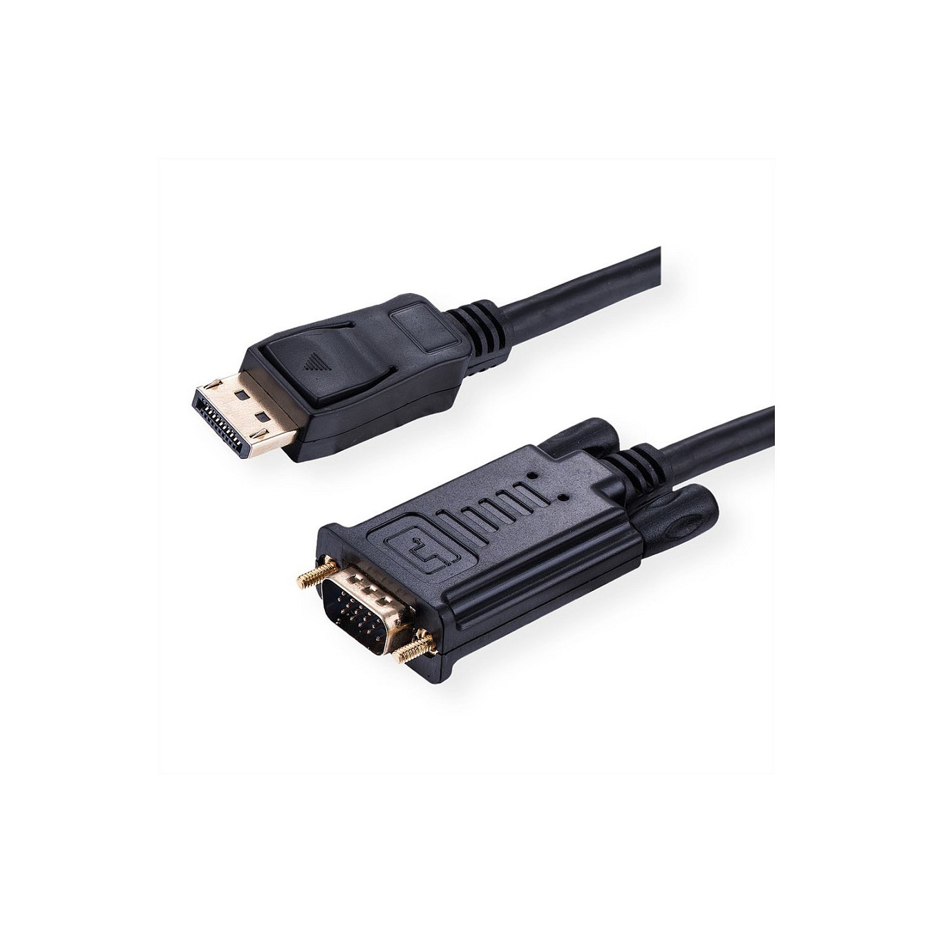 Buy VALUE Kabel DisplayPort-VGA. DP ST - VGA ST. schwarz. 3 m in Cyprus, Nicosia, Limassol, Larnaka, Pafos