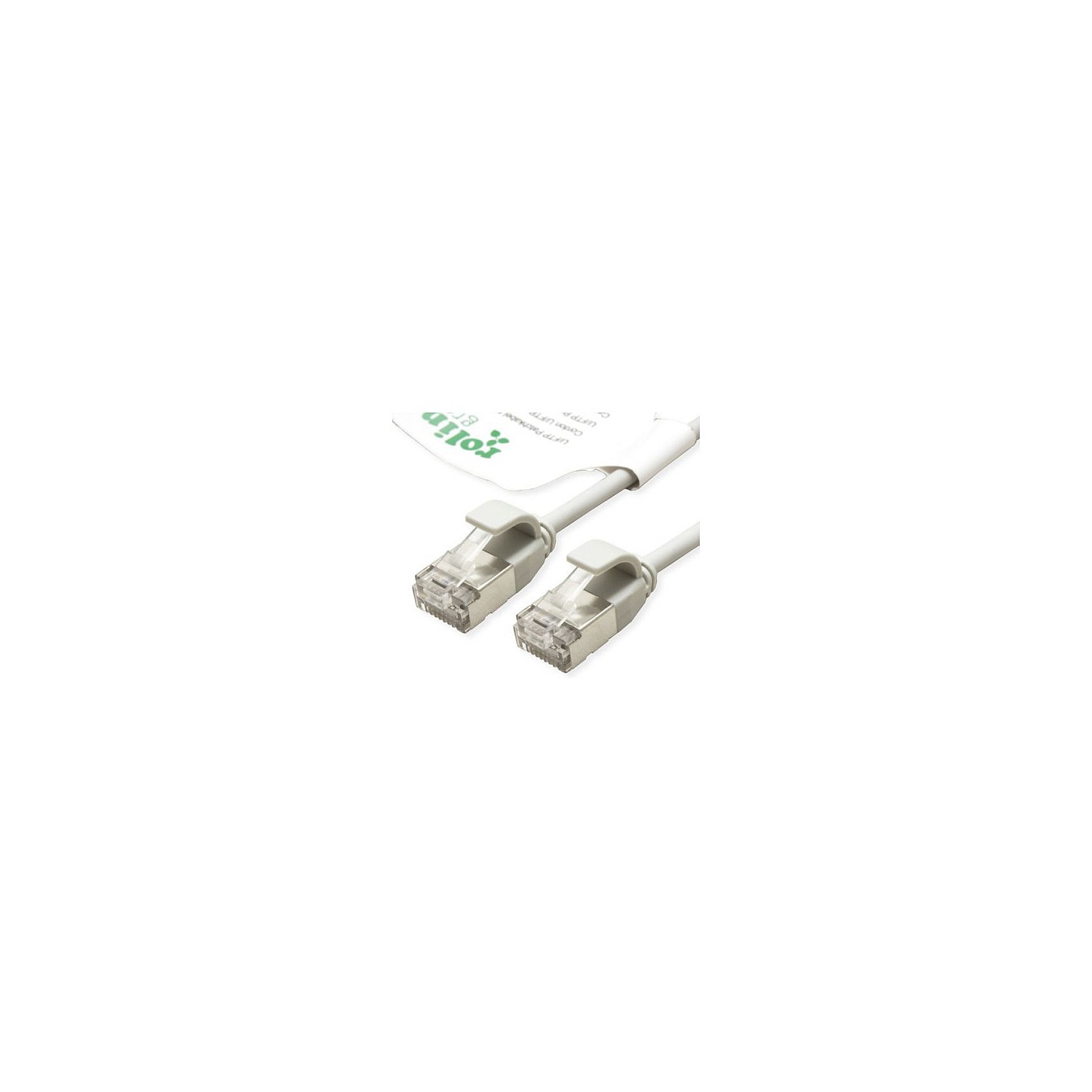 Buy ROLINE GREEN U FTP Patchkabel Cat.6A (Class EA). LSOH. slim. grau. 0.3 m in Cyprus, Nicosia, Limassol, Larnaka, Pafos
