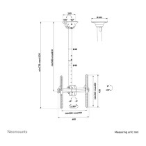 Buy Neomounts NM-C440 - Klammer - Voll beweglich - für LCD-Display - Schwarz - Bildschirmgröße: 81.3-152.4 cm in Cyprus, Nicosia