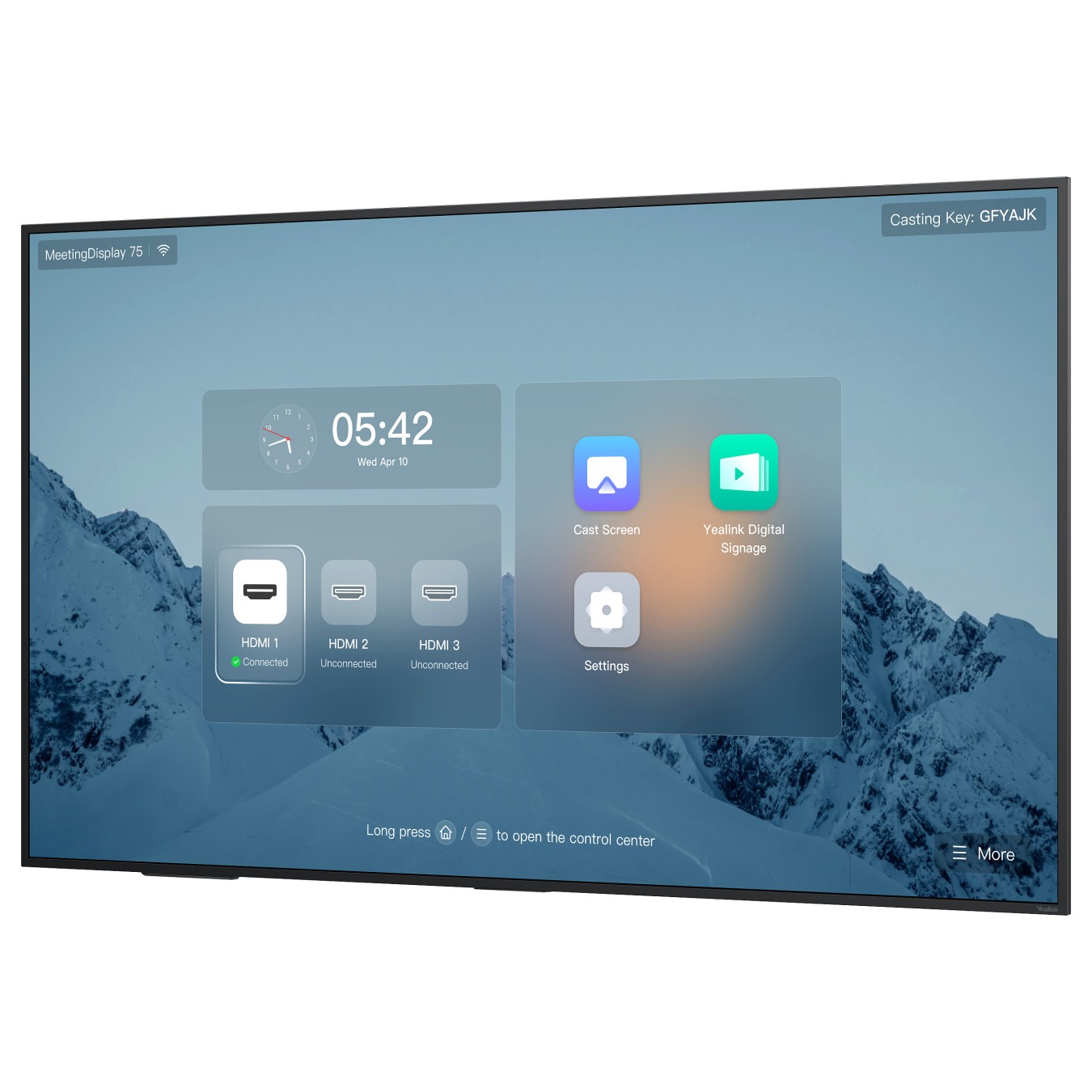 Buy Yealink MSFT - Meeting Display MD75 in Cyprus, Nicosia, Limassol, Larnaka, Pafos