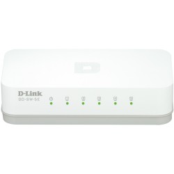 Buy D-Link GO-SW-5E/E - 5-Port Unmanaged Fast Ethernet (10/100) Switch - White in Cyprus, Nicosia, Limassol, Larnaka, Pafos