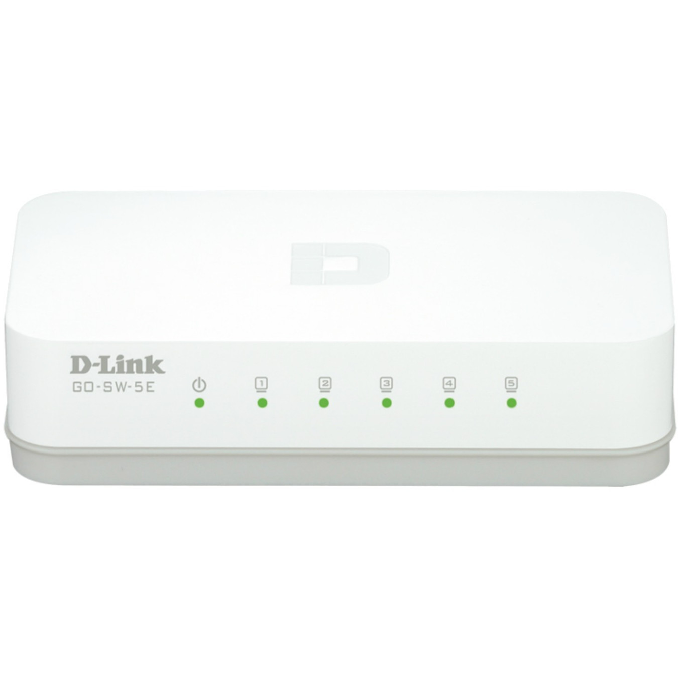 D-Link GO-SW-5E/E - 5-Port Unmanaged Fast Ethernet (10/100) Switch - White — Buy in Cyprus with Fast Delivery