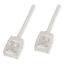 Buy ROLINE UTP DataCenter Patchkabel Cat.6A (Class EA). LSOH. slim. extra kurzer Stecker. grau. 5 m in Cyprus, Nicosia, Limassol
