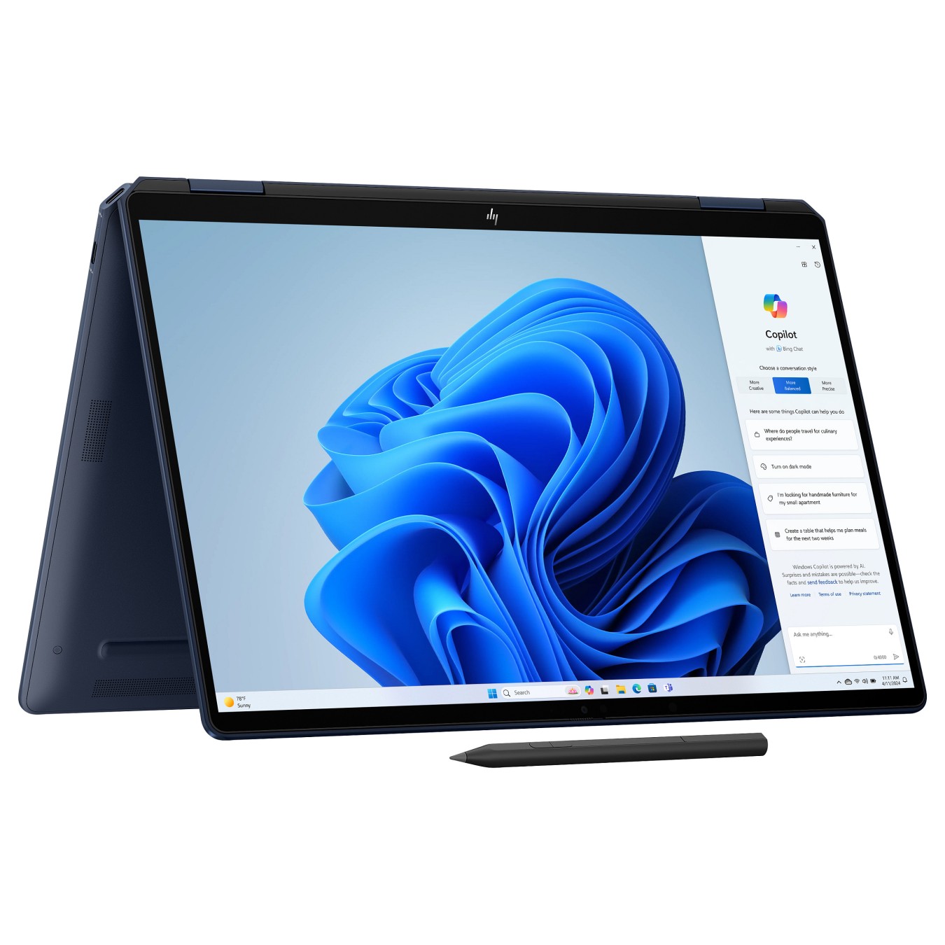 Buy HP OmniBook Ultra Flip 14-fh0174ng inkl. HDMI Adapter & Pen CU 7 258V 32GB 2TBSSD W11 Home Touch in Cyprus, Nicosia, Limasso