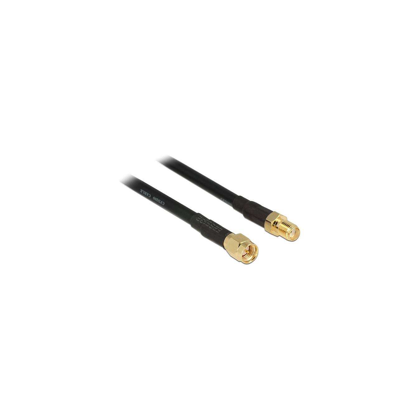 Buy DELOCK HF SMA Stecker to SMA Buchse 0.9m CFD200 low loss in Cyprus, Nicosia, Limassol, Larnaka, Pafos