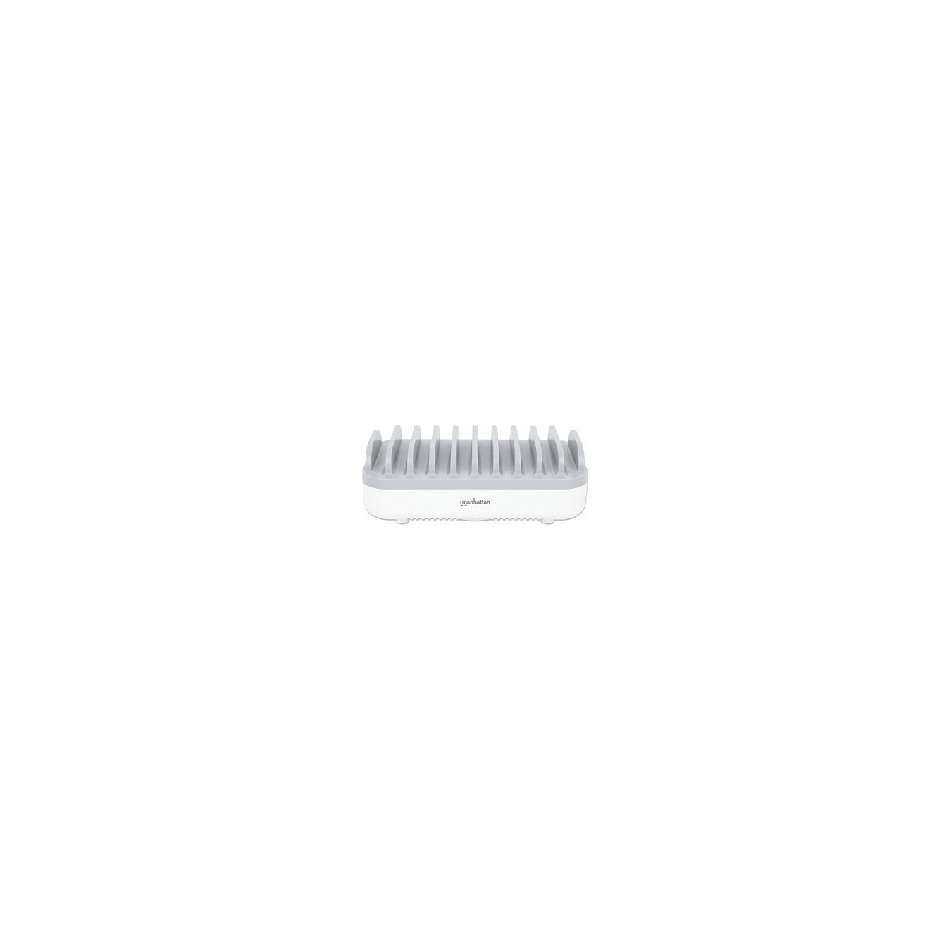 Buy MANHATTAN 10-Port USB-Ladestation 120W weiß grau in Cyprus, Nicosia, Limassol, Larnaka, Pafos