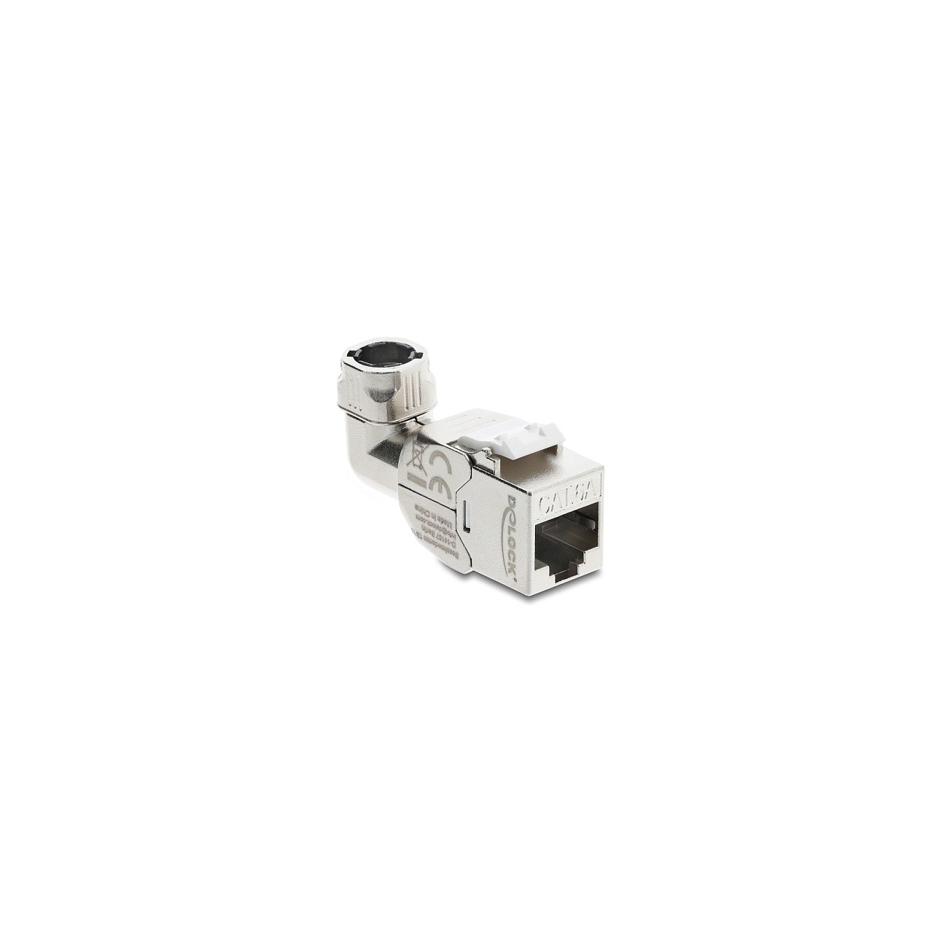 Buy Keystone Modul RJ45 Buchse zu LSA Cat.6A werkzeugfrei 90° winkelbar geschirmt für Kabeldurchmesser von 5.0 - 8.5 mm in Cypru