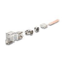 Buy Keystone Modul RJ45 Buchse zu LSA Cat.6A werkzeugfrei 90° winkelbar geschirmt für Kabeldurchmesser von 5.0 - 8.5 mm in Cypru