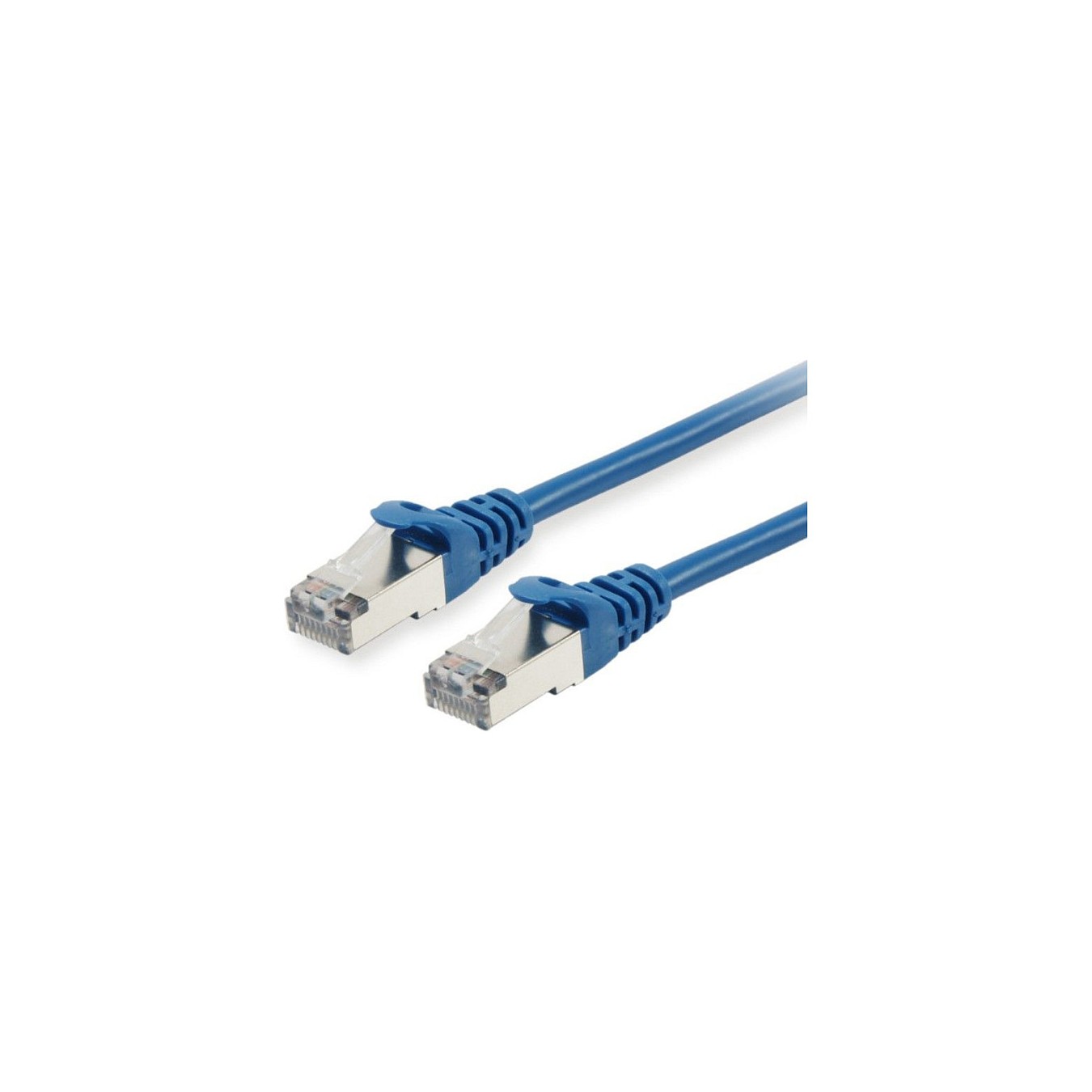 Buy Equip Patchkabel Cat6A S FTP 2xRJ45 1.00m blau LSZH Polybeutel in Cyprus, Nicosia, Limassol, Larnaka, Pafos