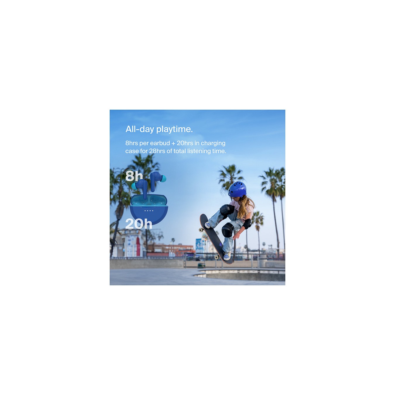 Buy Belkin Soundform Nano2 Wireless Kinder In-Ear blau AUC011btBL in Cyprus, Nicosia, Limassol, Larnaka, Pafos
