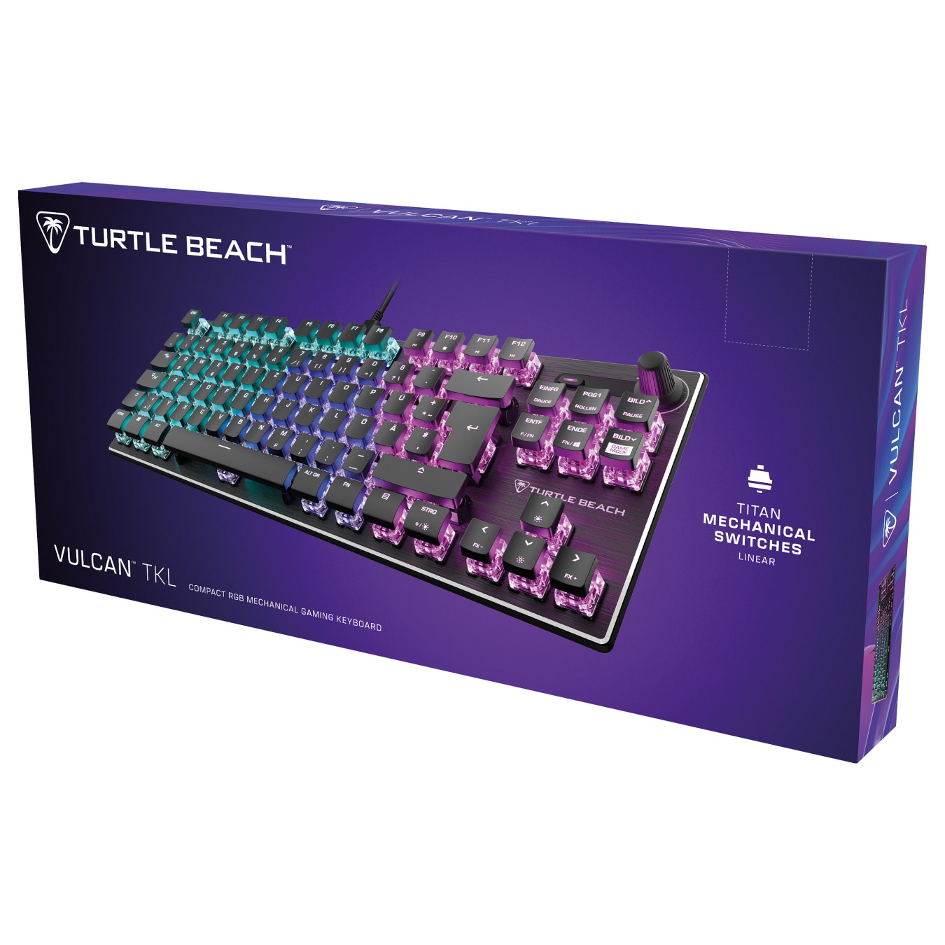 Buy Turtle Beach Vulcan TKL AIMO Gaming-Tastatur. Red Switch in Cyprus, Nicosia, Limassol, Larnaka, Pafos