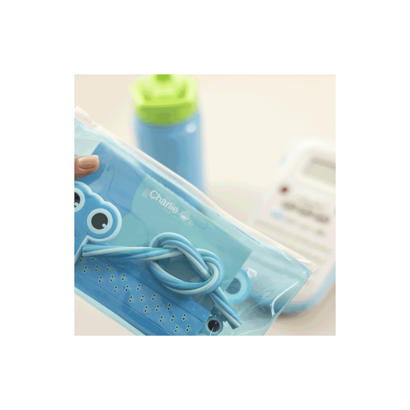 Buy Schriftband Brother 12mmx4m weiß transparent BTAG-135 in Cyprus, Nicosia, Limassol, Larnaka, Pafos