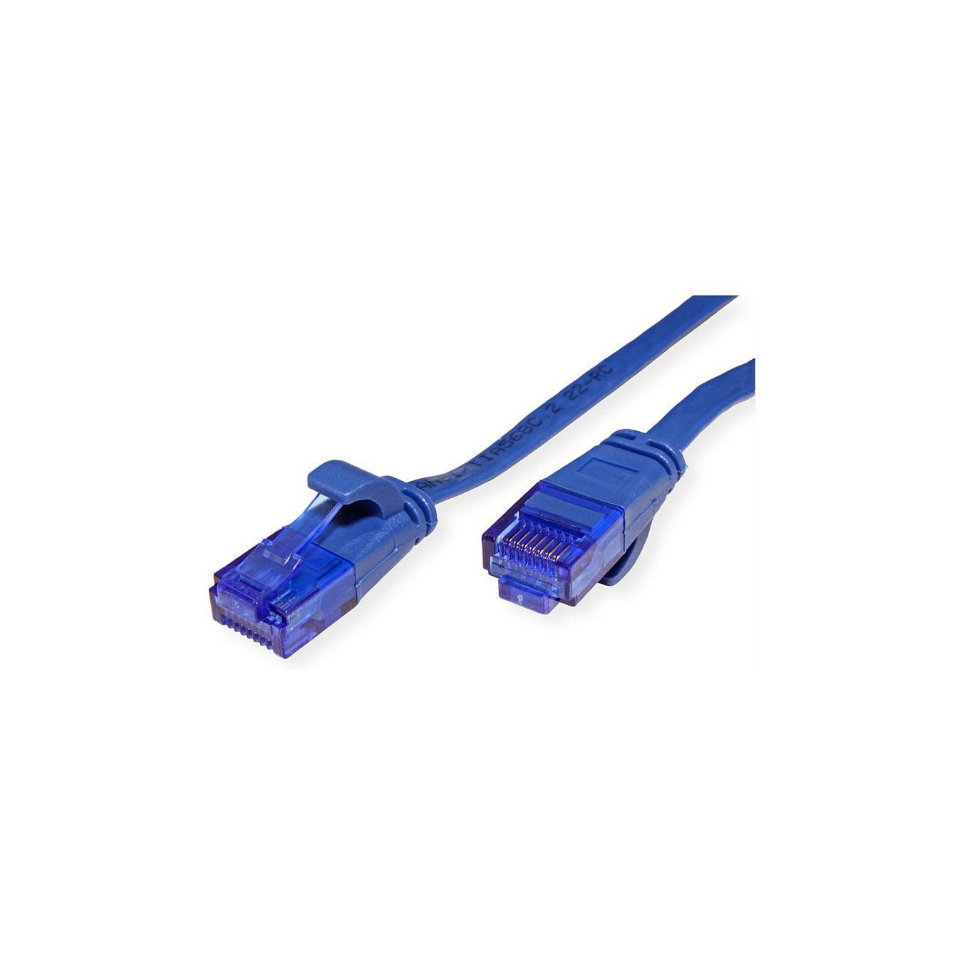 Buy VALUE Patchkabel Cat.6A (Class EA) UTP. extra-flach. blau. 5 m in Cyprus, Nicosia, Limassol, Larnaka, Pafos