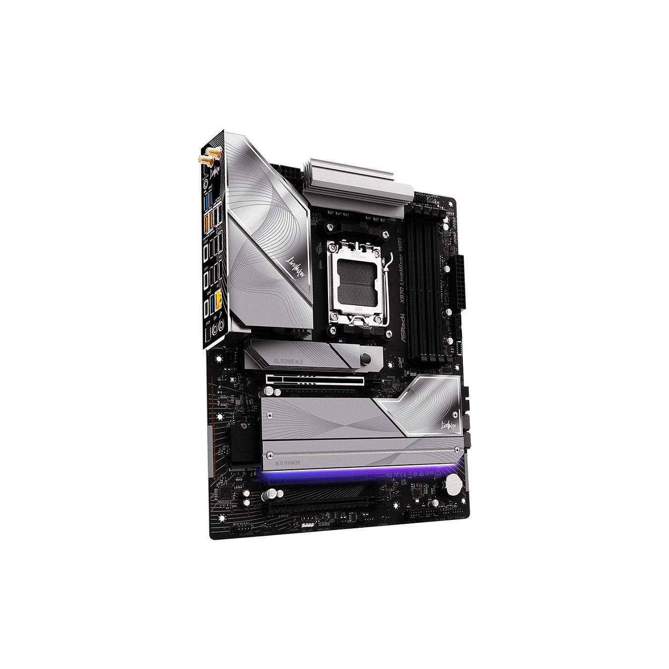 Buy ASRock X870 Livemixer WiFi AM5 ATX HDMI USB-C DDR5 in Cyprus, Nicosia, Limassol, Larnaka, Pafos