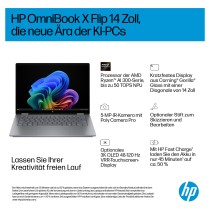 Buy HP OmniBook X Flip 14-fk0154ng RYZ AI 5 340 16GB 512SSD W11 Home Touch in Cyprus, Nicosia, Limassol, Larnaka, Pafos