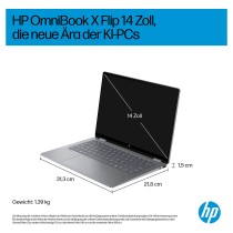 Buy HP OmniBook X Flip 14-fk0154ng RYZ AI 5 340 16GB 512SSD W11 Home Touch in Cyprus, Nicosia, Limassol, Larnaka, Pafos