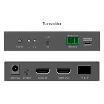 Buy DIGITUS Extender Set HDMI Fiber IP 4K 60Hz schwarz in Cyprus, Nicosia, Limassol, Larnaka, Pafos