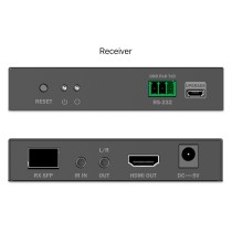 Buy DIGITUS Extender Set HDMI Fiber IP 4K 60Hz schwarz in Cyprus, Nicosia, Limassol, Larnaka, Pafos