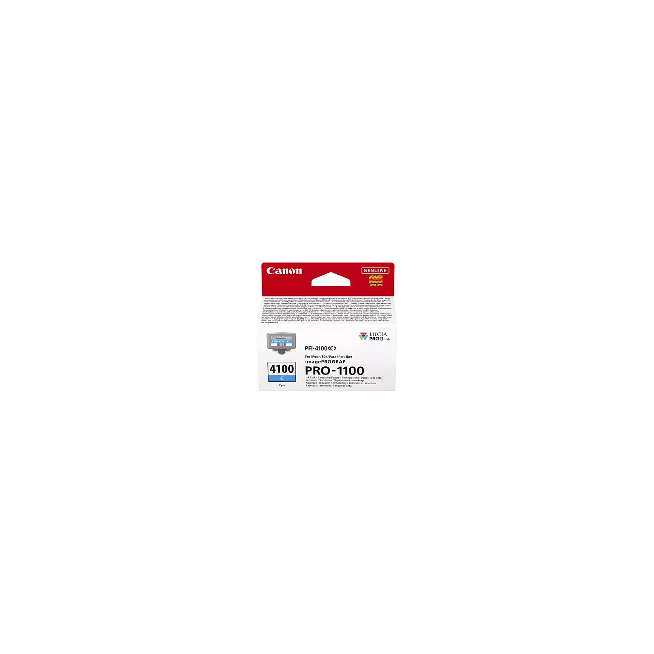 Buy CANON INK PFI-4100 Cyan tank in Cyprus, Nicosia, Limassol, Larnaka, Pafos