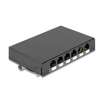Buy Leergehäuse 6 Port für Keystone RJ-Module schwarz - zur Montage an Tisch. Wand oder Hutschiene in Cyprus, Nicosia, Limassol,