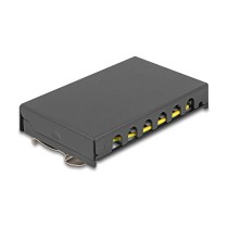 Buy Leergehäuse 6 Port für Keystone RJ-Module schwarz - zur Montage an Tisch. Wand oder Hutschiene in Cyprus, Nicosia, Limassol,
