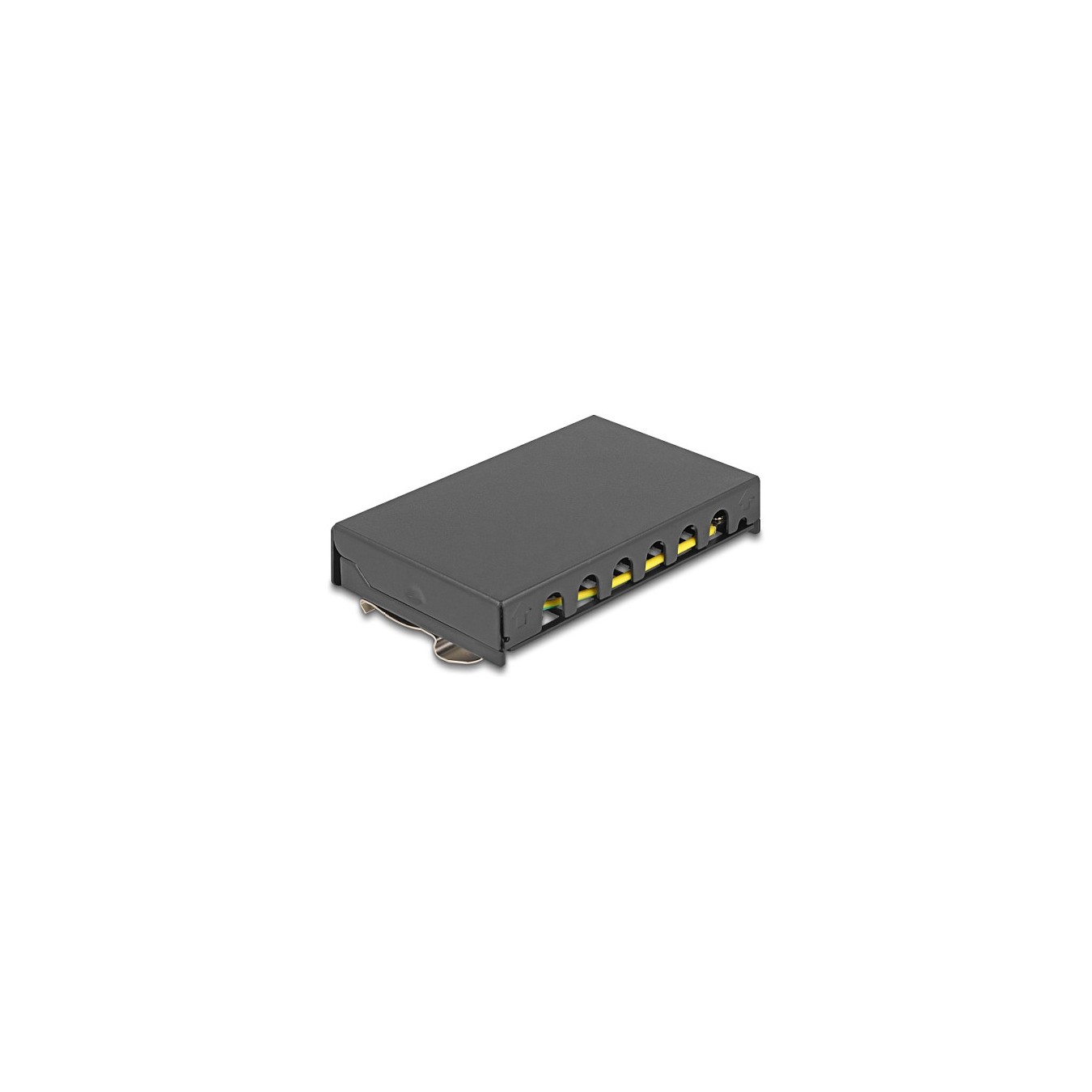 Buy Leergehäuse 6 Port für Keystone RJ-Module schwarz - zur Montage an Tisch. Wand oder Hutschiene in Cyprus, Nicosia, Limassol,