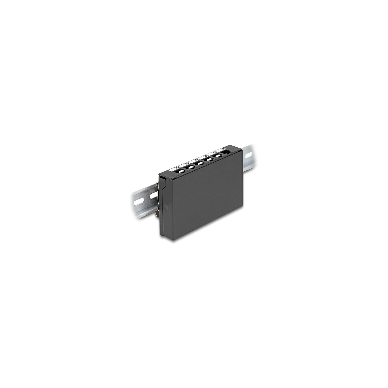 Buy Leergehäuse 6 Port für Keystone RJ-Module schwarz - zur Montage an Tisch. Wand oder Hutschiene in Cyprus, Nicosia, Limassol,