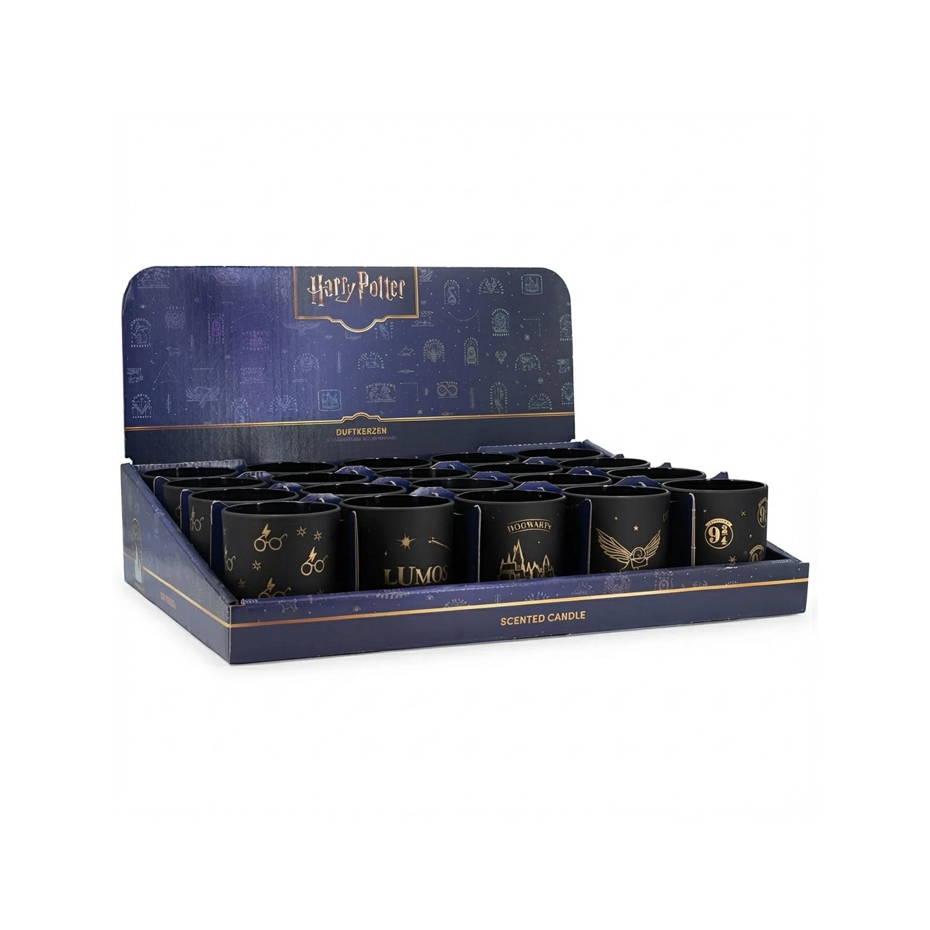 Buy CANDLE Harry Potter Thekendisplay Black 20x - 135g. 5x4 in Cyprus, Nicosia, Limassol, Larnaka, Pafos
