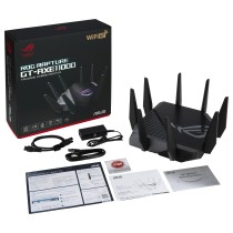 Buy ASUS GT-AXE11000 WiFi-6E Gaming WLAN-Router (90IG06E0-MO1R00) [AiMesh. bis zu 11.000 Mbit s. 6GHz Frequenzband. 2.5G ... in 