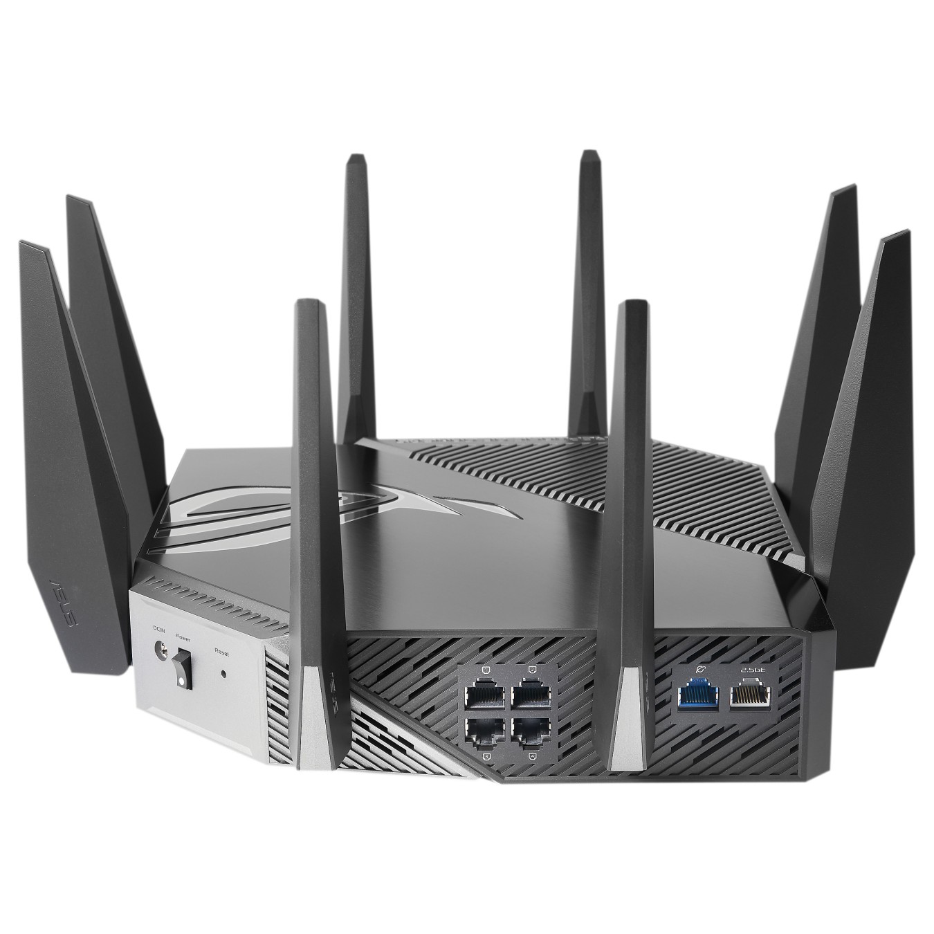 Buy ASUS GT-AXE11000 WiFi-6E Gaming WLAN-Router (90IG06E0-MO1R00) [AiMesh. bis zu 11.000 Mbit s. 6GHz Frequenzband. 2.5G ... in 