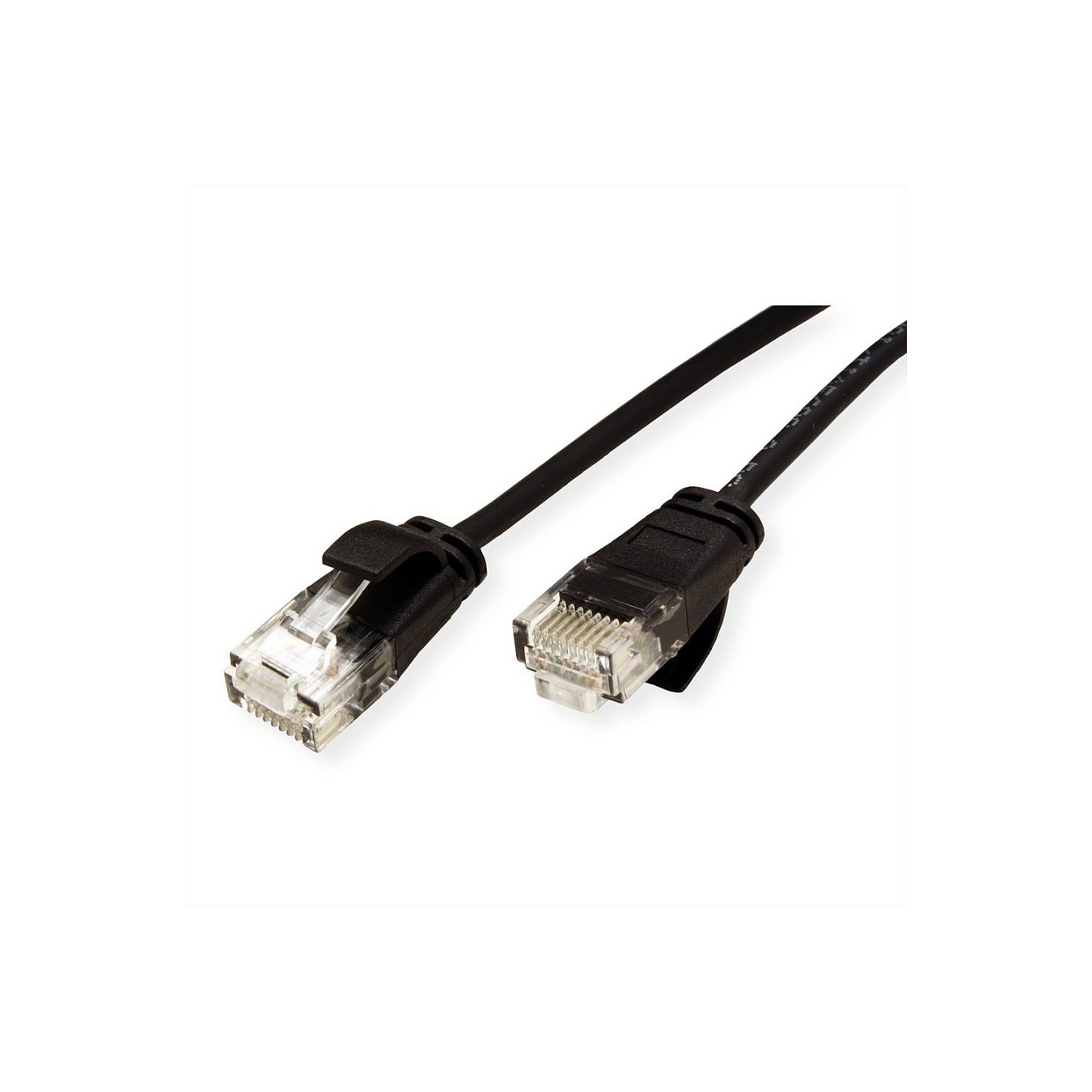 Buy ROLINE GREEN UTP Patchkabel Cat.6A (Class EA). LSOH. slim. schwarz. 5 m in Cyprus, Nicosia, Limassol, Larnaka, Pafos