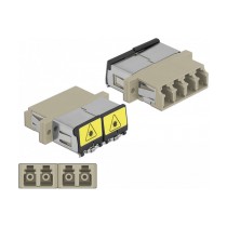 Buy LWL Kupplung mit Laserschutzklappe LC Quad Buchse zu LC Quad Buchse Multimode beige in Cyprus, Nicosia, Limassol, Larnaka, P