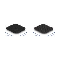 Buy Klettpad auf Rolle selbstklebend mit Haft- und Flauschpad 45 x 50 mm - Länge 3 m schwarz in Cyprus, Nicosia, Limassol, Larna