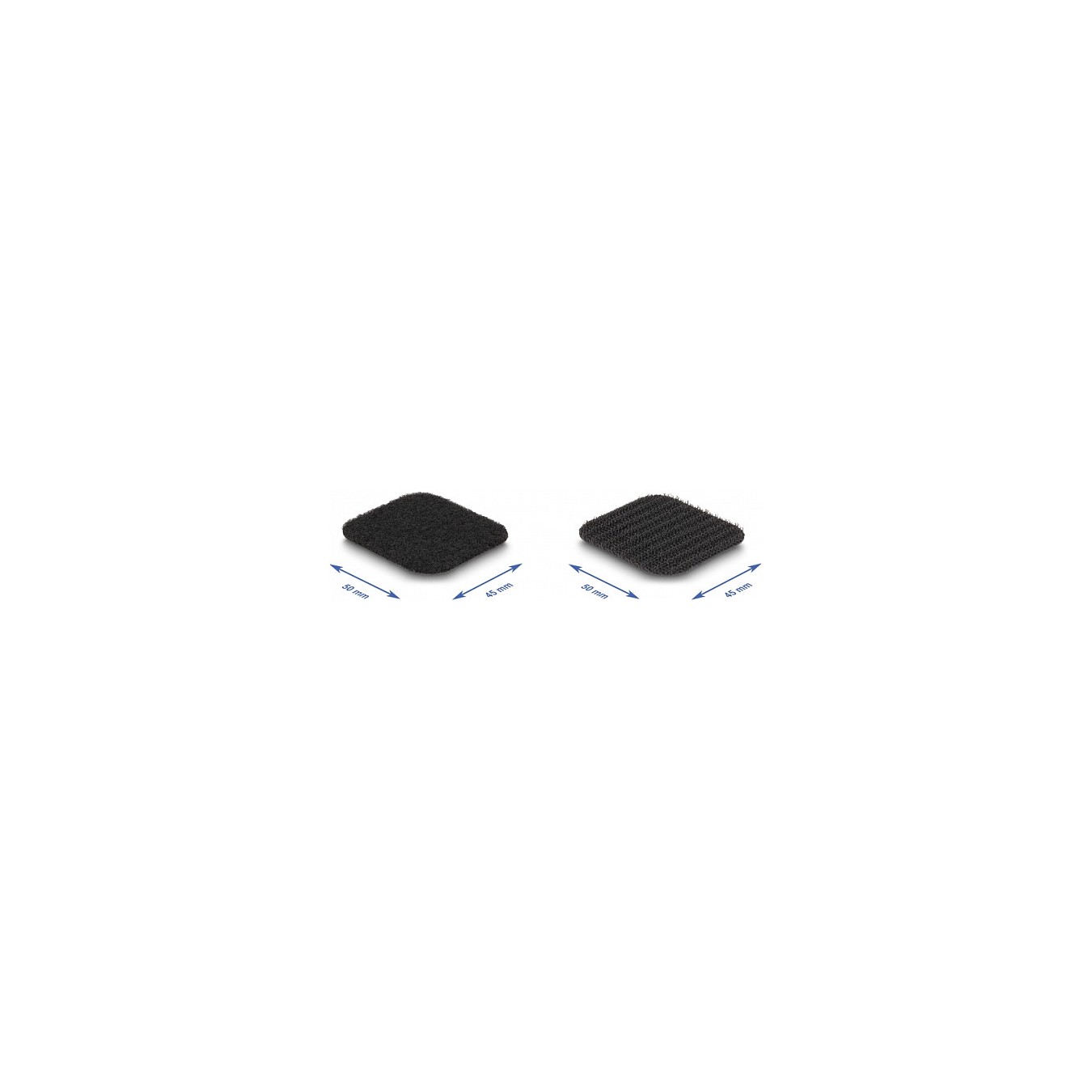 Buy Klettpad auf Rolle selbstklebend mit Haft- und Flauschpad 45 x 50 mm - Länge 3 m schwarz in Cyprus, Nicosia, Limassol, Larna