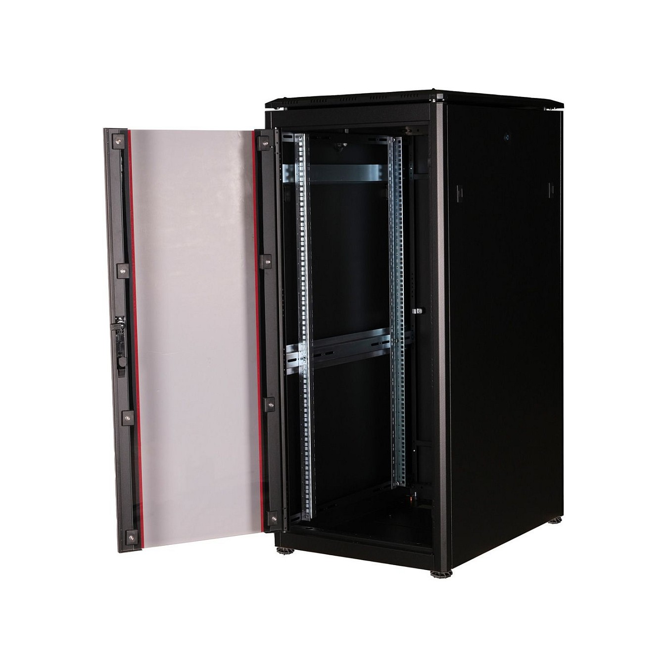 Buy ROLINE 19-Zoll Netzwerkschrank Pro 26 HE. 600x800 BxT Glastr schwarz in Cyprus, Nicosia, Limassol, Larnaka, Pafos