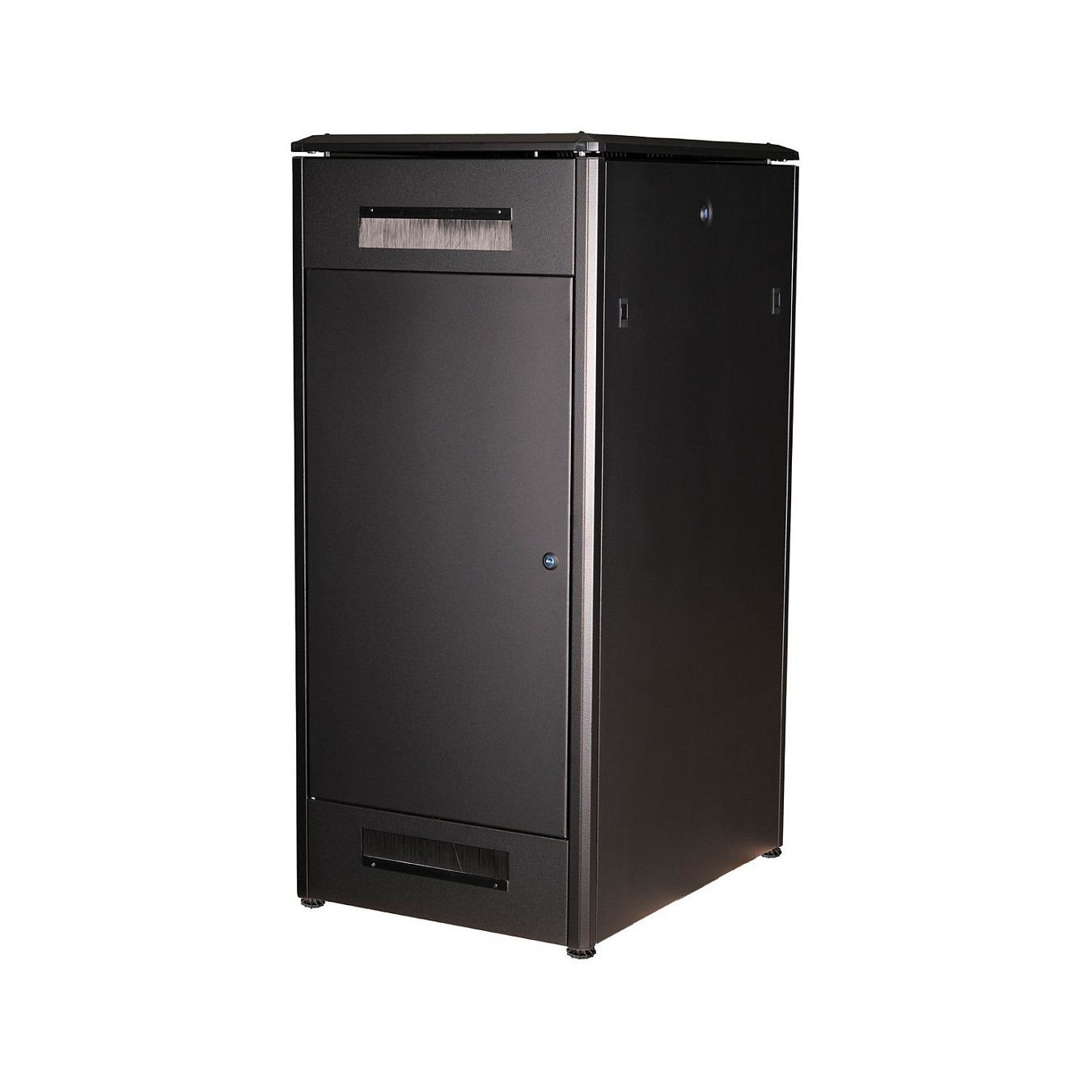Buy ROLINE 19-Zoll Netzwerkschrank Pro 26 HE. 600x800 BxT Glastr schwarz in Cyprus, Nicosia, Limassol, Larnaka, Pafos