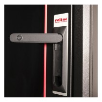 Buy ROLINE 19-Zoll Netzwerkschrank Pro 26 HE. 600x800 BxT Glastr schwarz in Cyprus, Nicosia, Limassol, Larnaka, Pafos