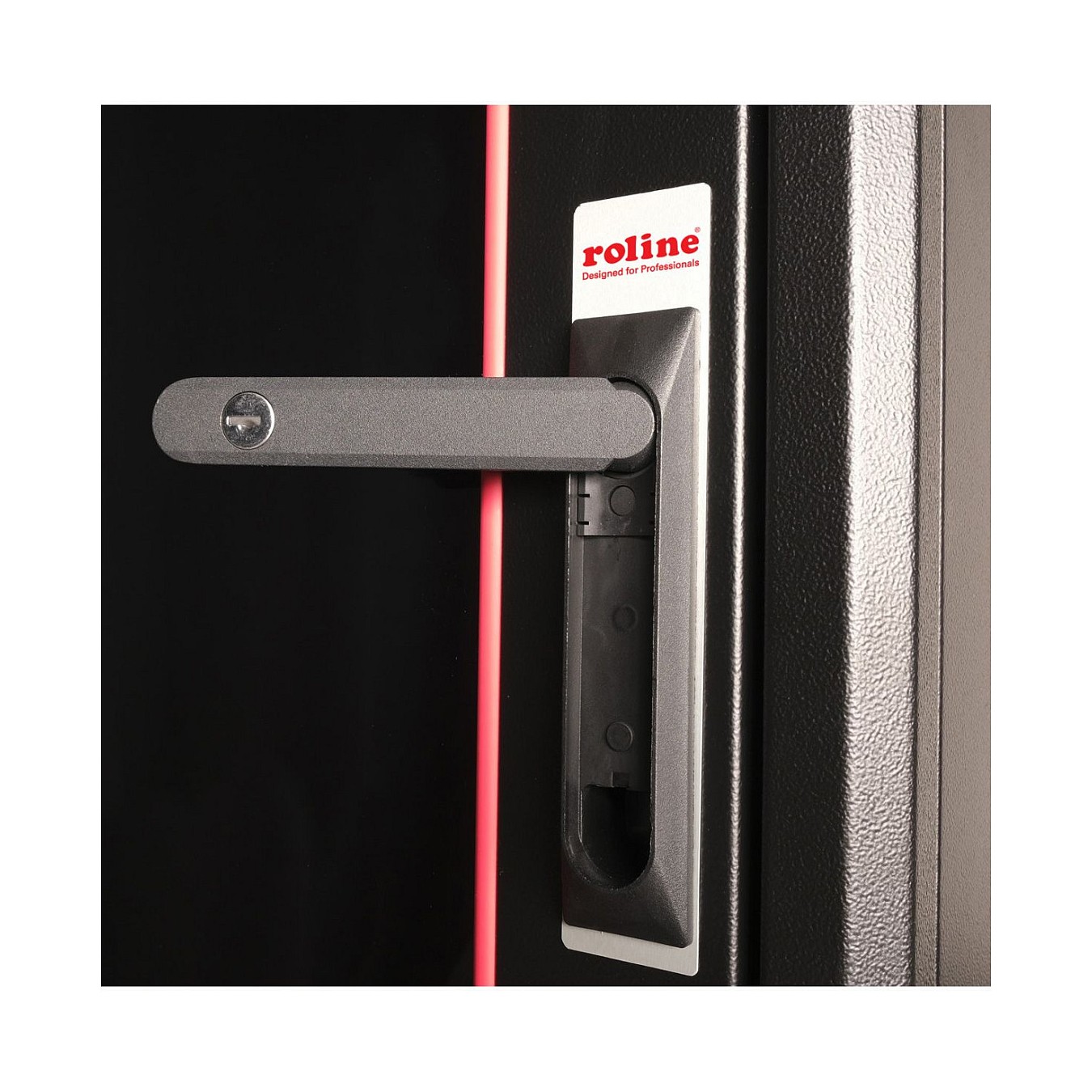 Buy ROLINE 19-Zoll Netzwerkschrank Pro 26 HE. 600x800 BxT Glastr schwarz in Cyprus, Nicosia, Limassol, Larnaka, Pafos