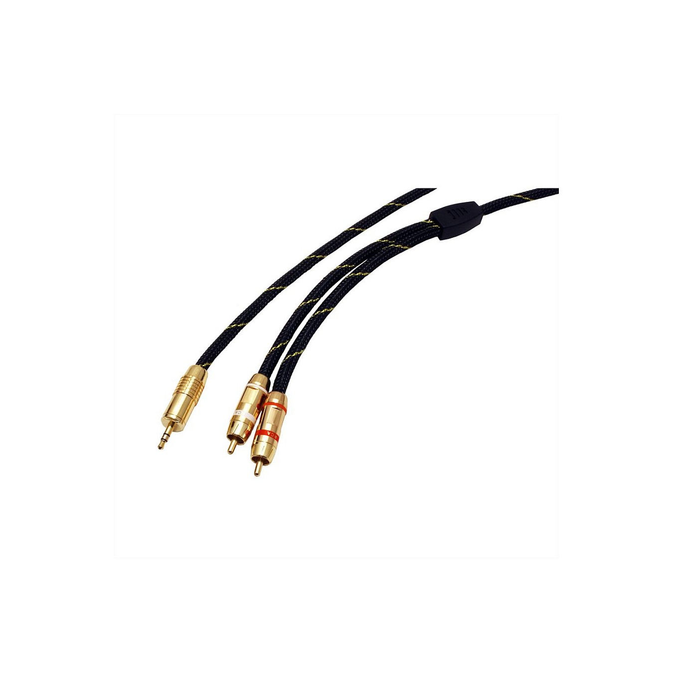 Buy ROLINE GOLD Audio-Verbindungskabel 3.5mm Stereo - 2x Cinch. ST ST. 10 m in Cyprus, Nicosia, Limassol, Larnaka, Pafos
