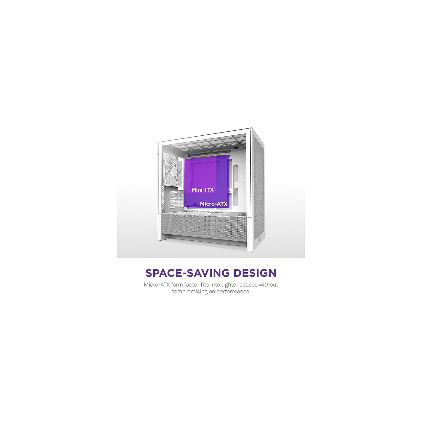 Buy NZXT H3 FLOW All White MidiTower CC-H31FW-01 in Cyprus, Nicosia, Limassol, Larnaka, Pafos