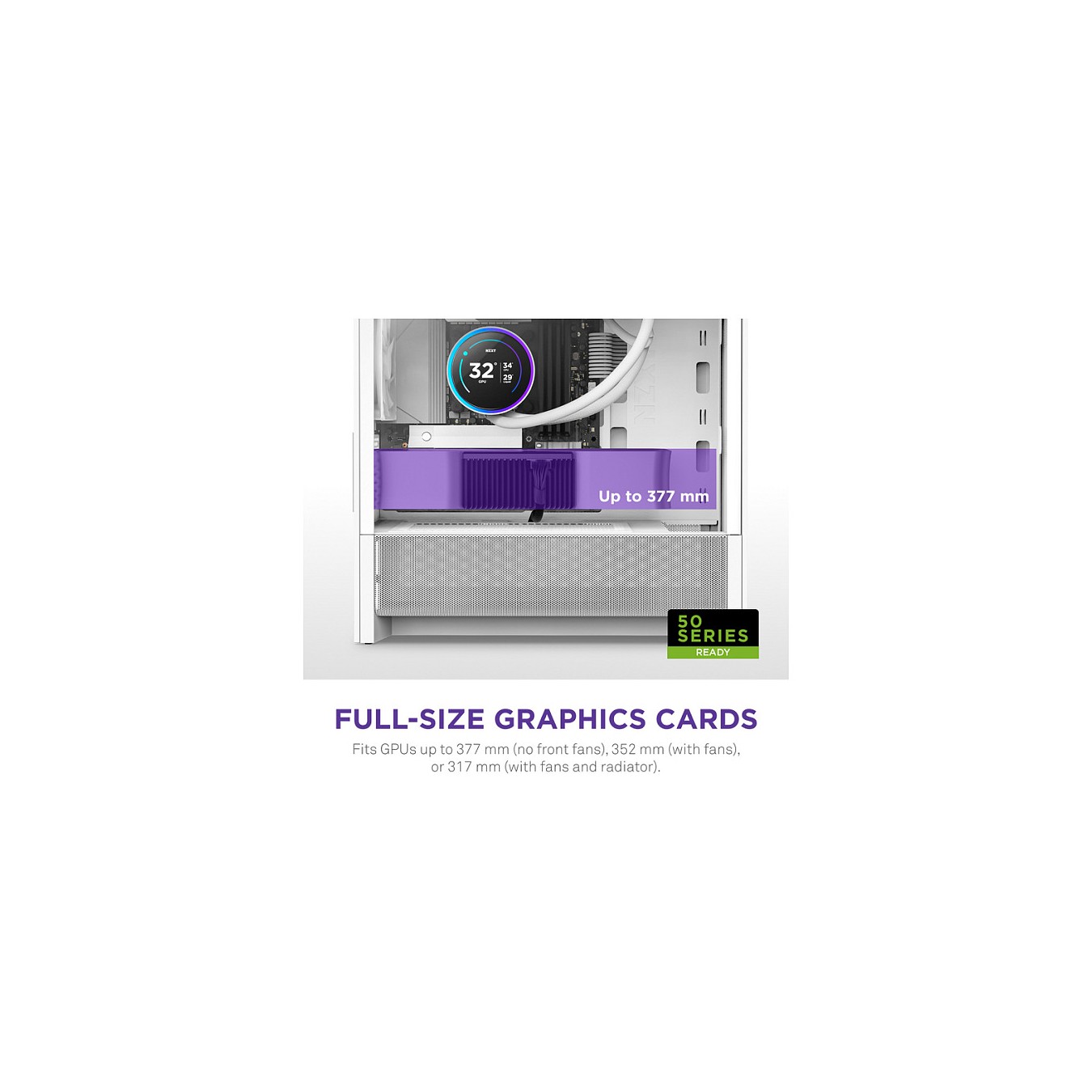 Buy NZXT H3 FLOW All White MidiTower CC-H31FW-01 in Cyprus, Nicosia, Limassol, Larnaka, Pafos