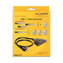 Buy DELOCK HDMI 3 - 1 Umschalter bidirektional in Cyprus, Nicosia, Limassol, Larnaka, Pafos