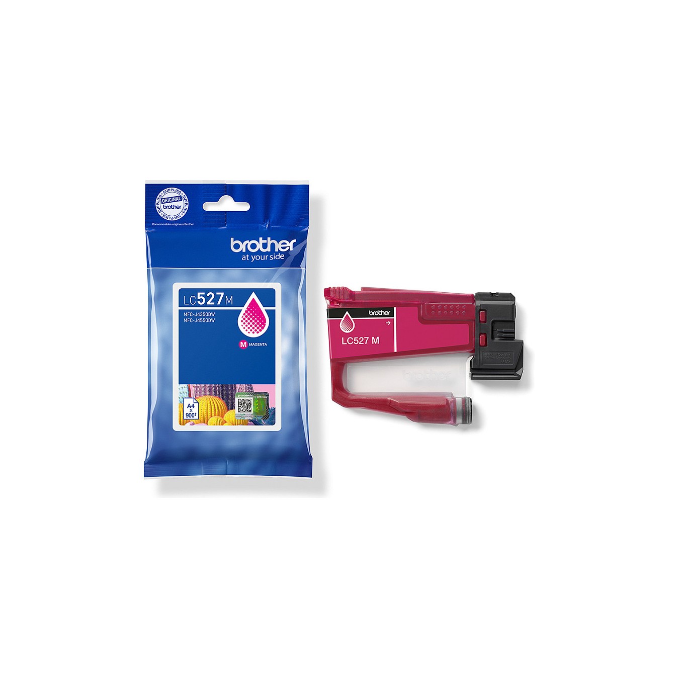 Buy Brother Tintenpatrone LC-527M Magenta (ca. 900 Seiten) in Cyprus, Nicosia, Limassol, Larnaka, Pafos