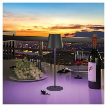 Buy RealPower LED-RGB Tischlampe dimmbar mit Akku.schwarz in Cyprus, Nicosia, Limassol, Larnaka, Pafos