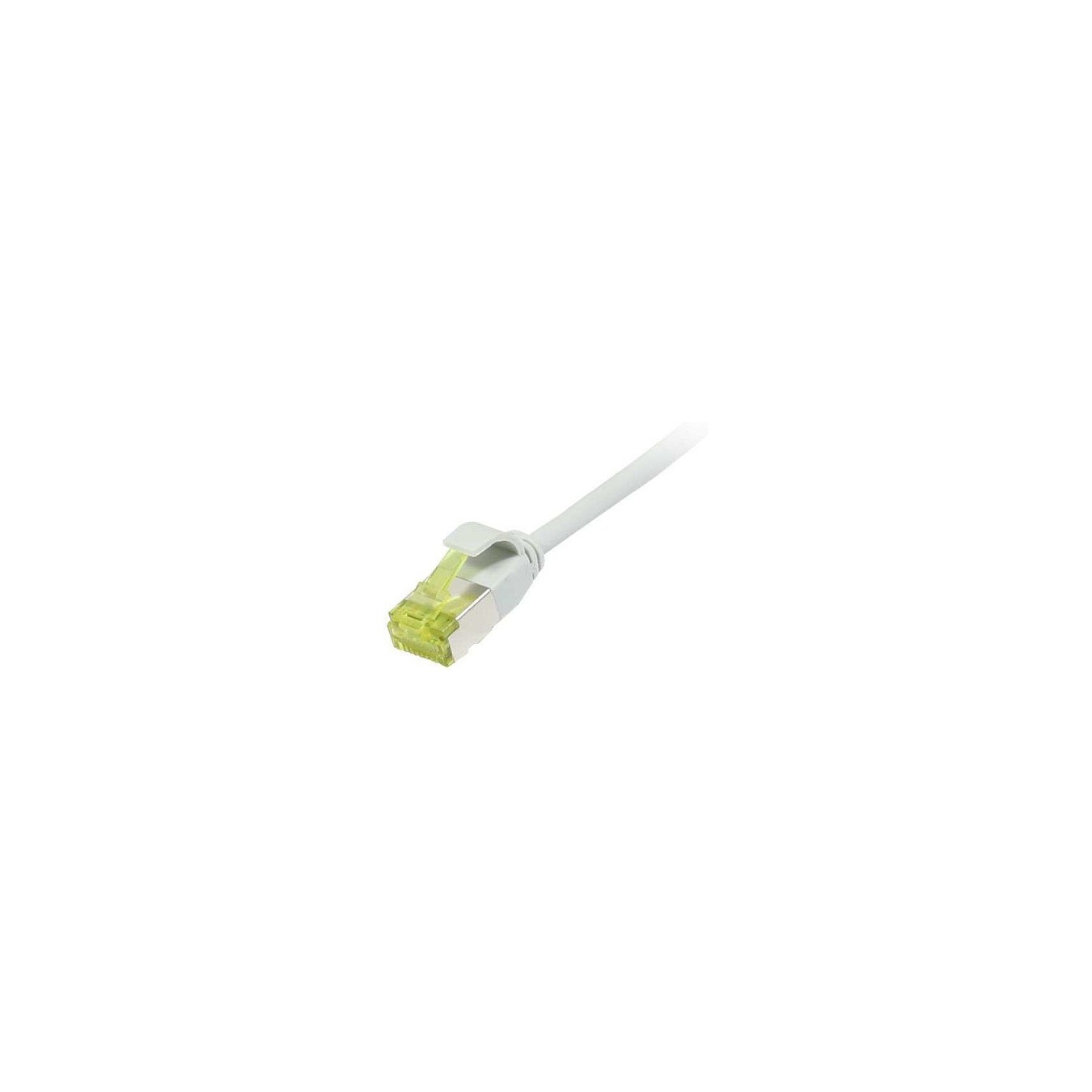 Buy Synergy21 Patchkabel RJ45. CAT6A 500Mhz. 2m. grau. U FTP. slimline rund d3.8mm. TPE LSZH(Superflex). AWG32. mit CAT7... in C