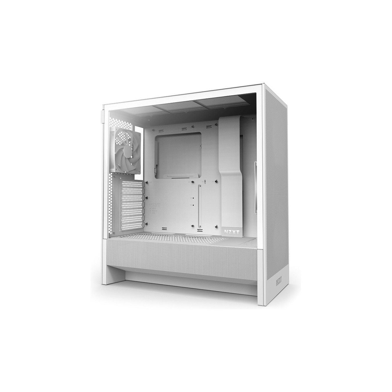 Buy NZXT H5 FLOW ALL White Glasfenster CC-H52FW-01 in Cyprus, Nicosia, Limassol, Larnaka, Pafos