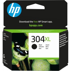 Buy HP 304XL Black Original Ink Cartridge - N9K08AE - High (XL) Yield, Pigment I... in Cyprus, Nicosia, Limassol, Larnaka, Pafos