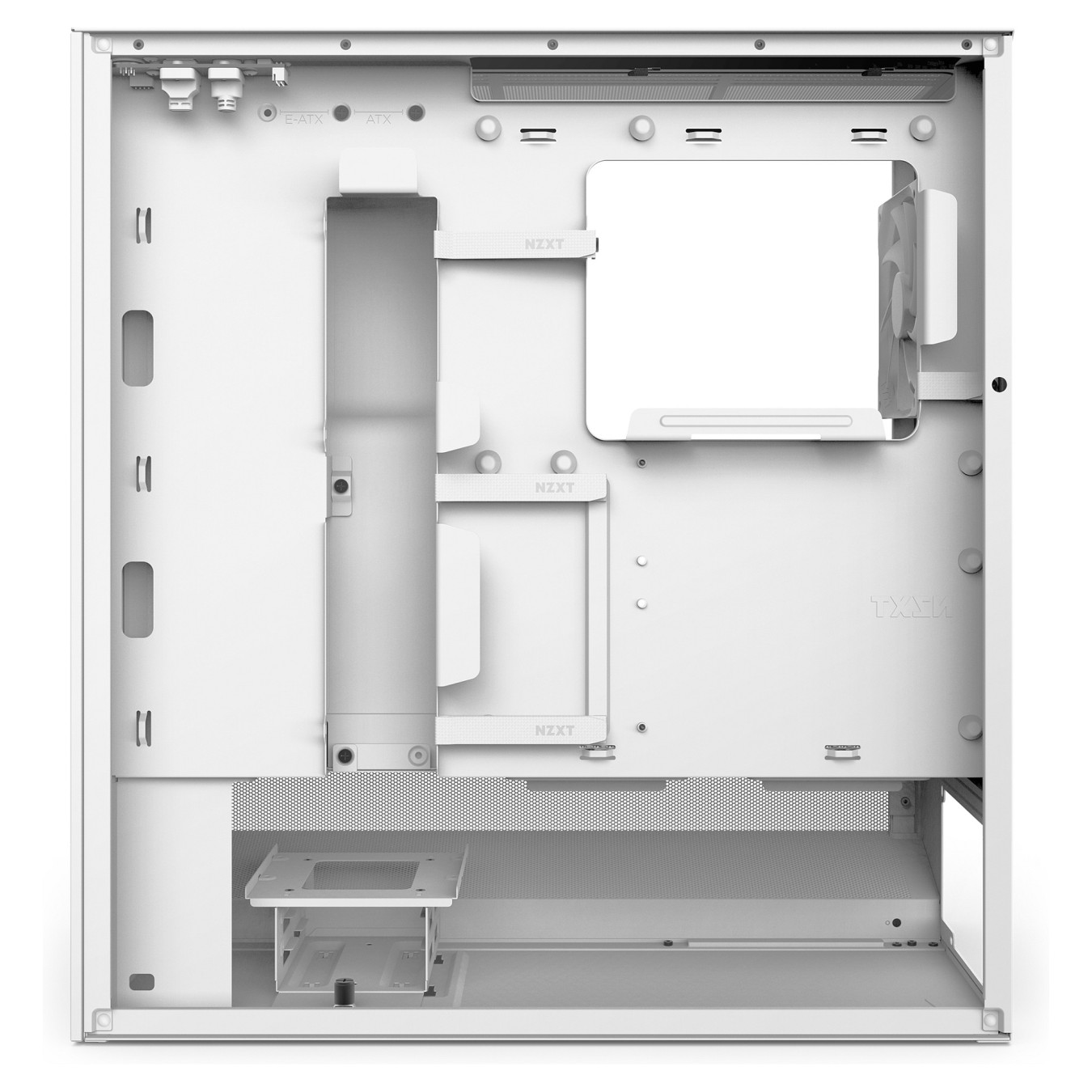 Buy NZXT H5 FLOW ALL White Glasfenster CC-H52FW-01 in Cyprus, Nicosia, Limassol, Larnaka, Pafos