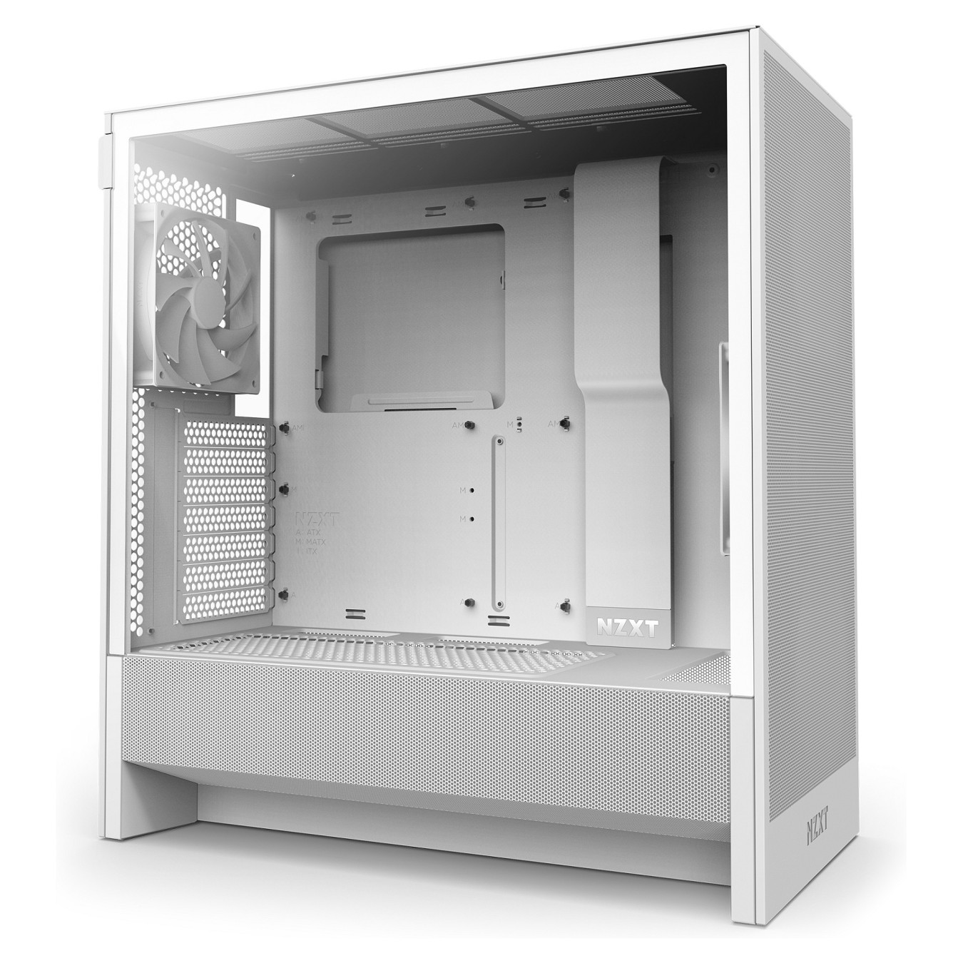 Buy NZXT H5 FLOW ALL White Glasfenster CC-H52FW-01 in Cyprus, Nicosia, Limassol, Larnaka, Pafos